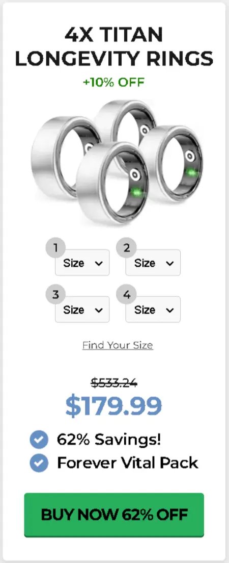 Titan Longevity Ring best price